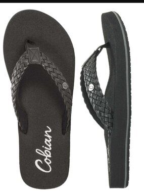 MSRP $38 – Cobian Women’s Braided Bounce Sandals – Size 6 – NWT